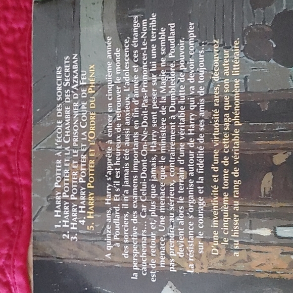 Harry Potter tome 5: Harry Potter Et L'ordre Du Phenix Grand format - Picture 6 of 6